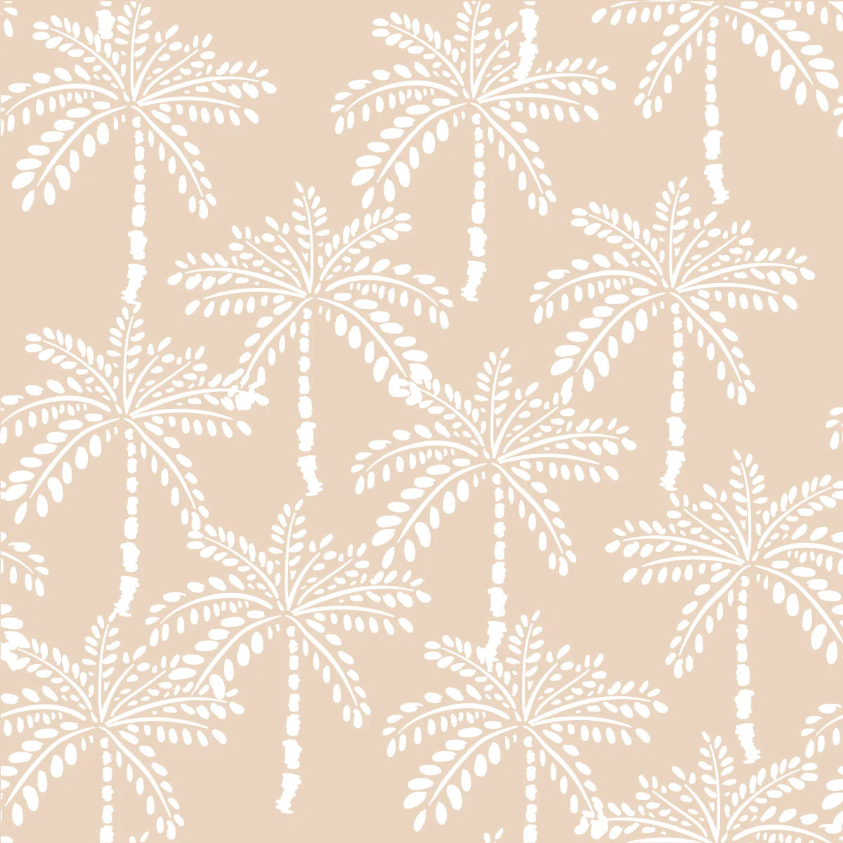 Tropical Palm Peel & Stick Kids Wallpaper