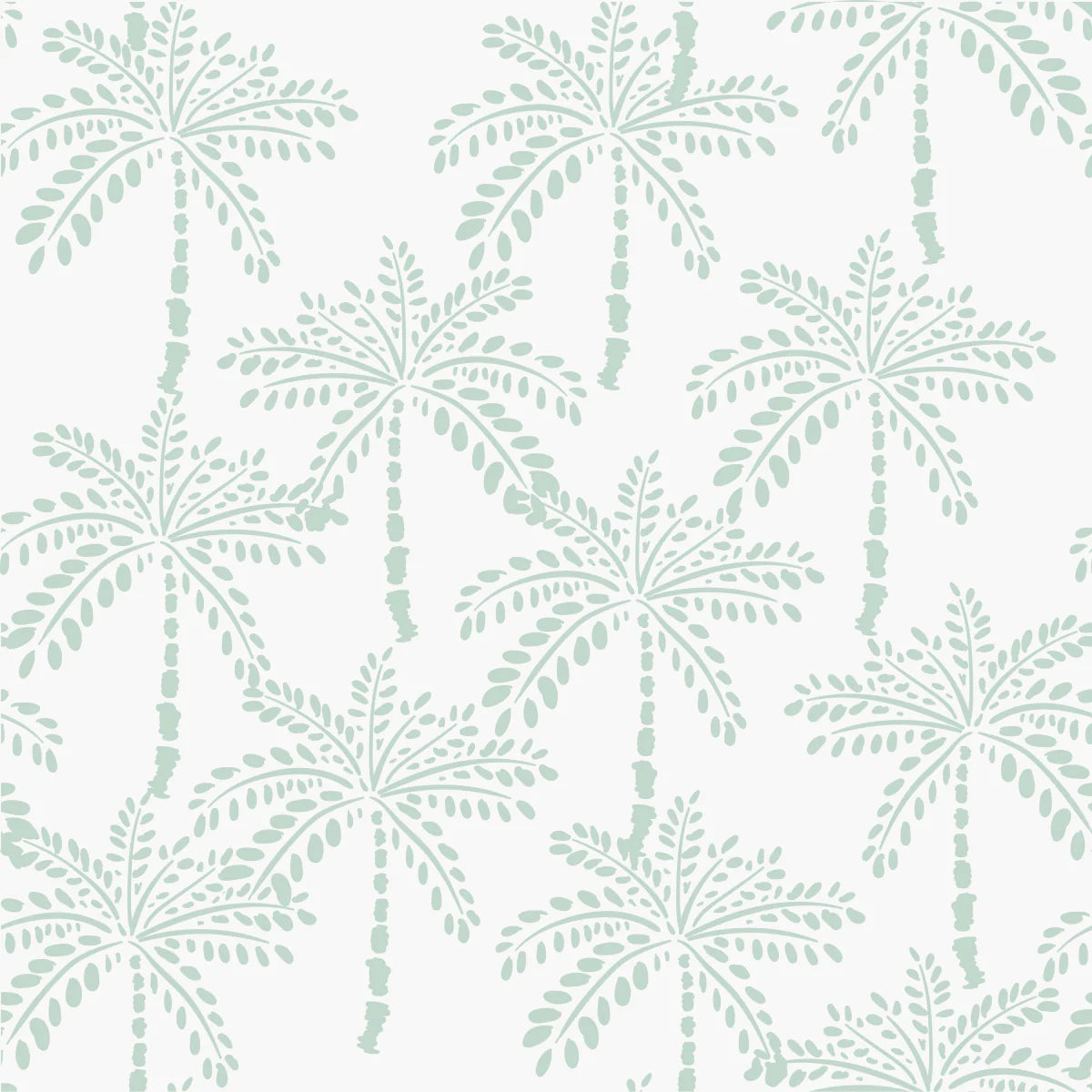Tropical Palm Peel & Stick Kids Wallpaper