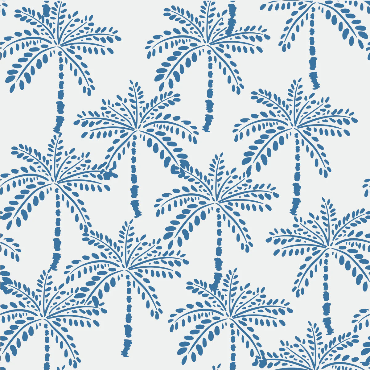 Tropical Palm Peel & Stick Kids Wallpaper