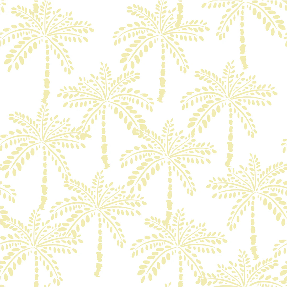 Tropical Palm Peel & Stick Kids Wallpaper