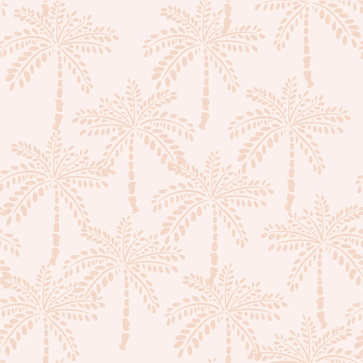 Tropical Palm Peel & Stick Kids Wallpaper