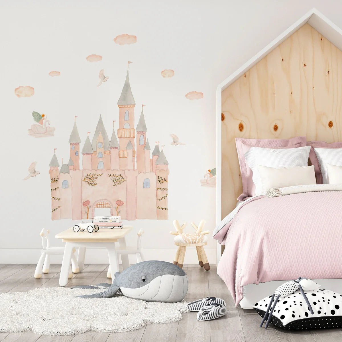 Fairytale Flying Friends Decal Set – Fairies, Clouds & Songbirds