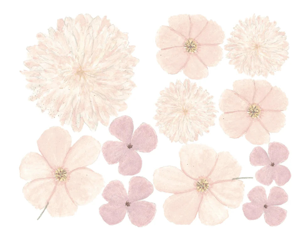 Sea of Flowers Decals (two sizes)
