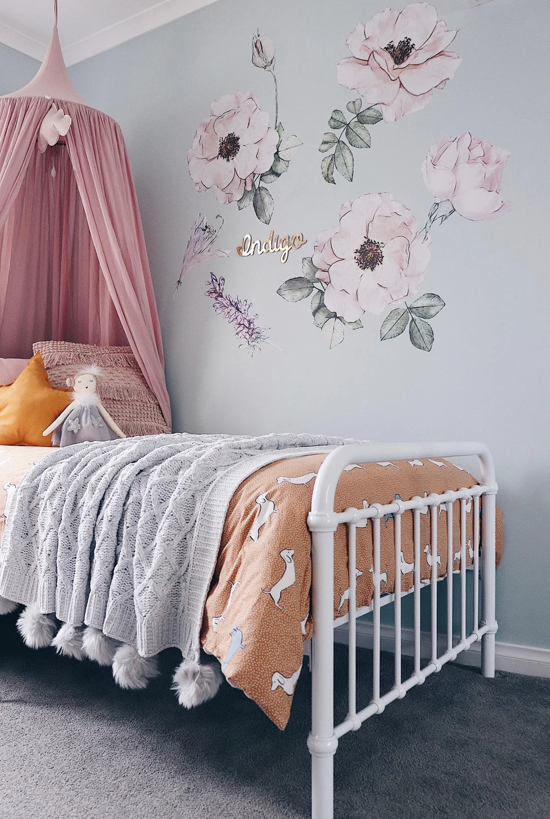 Peony Garden Decals (two sizes)