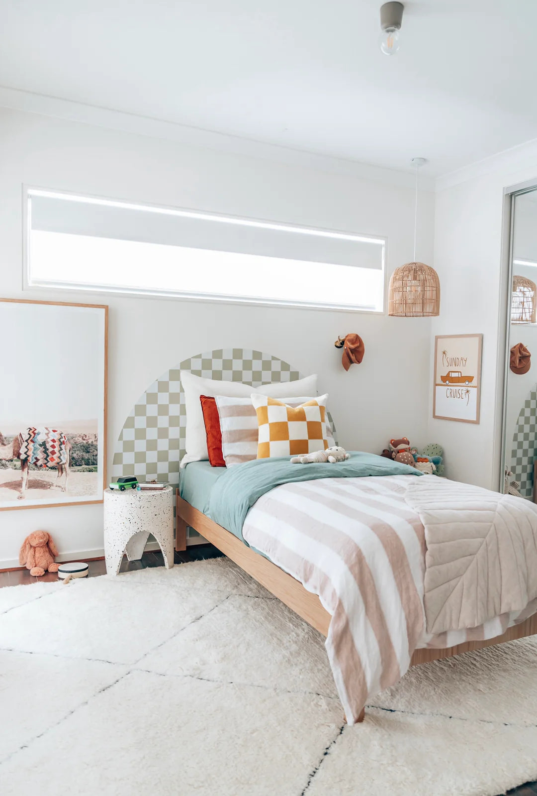 Choose Your Checkers Arch Decal (two sizes, several colourways)