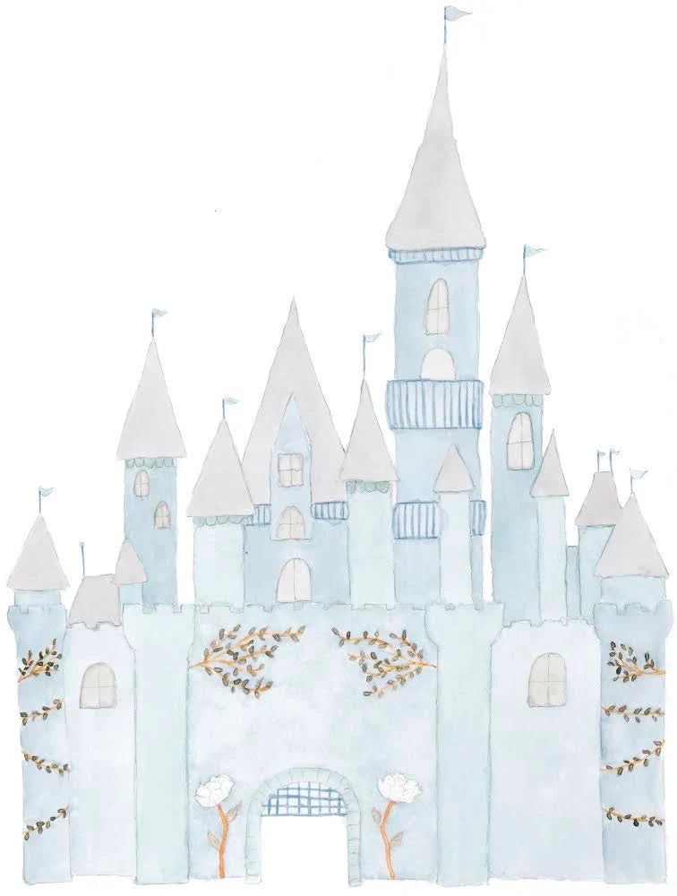 Fairytale Castle Decal (two colourways)