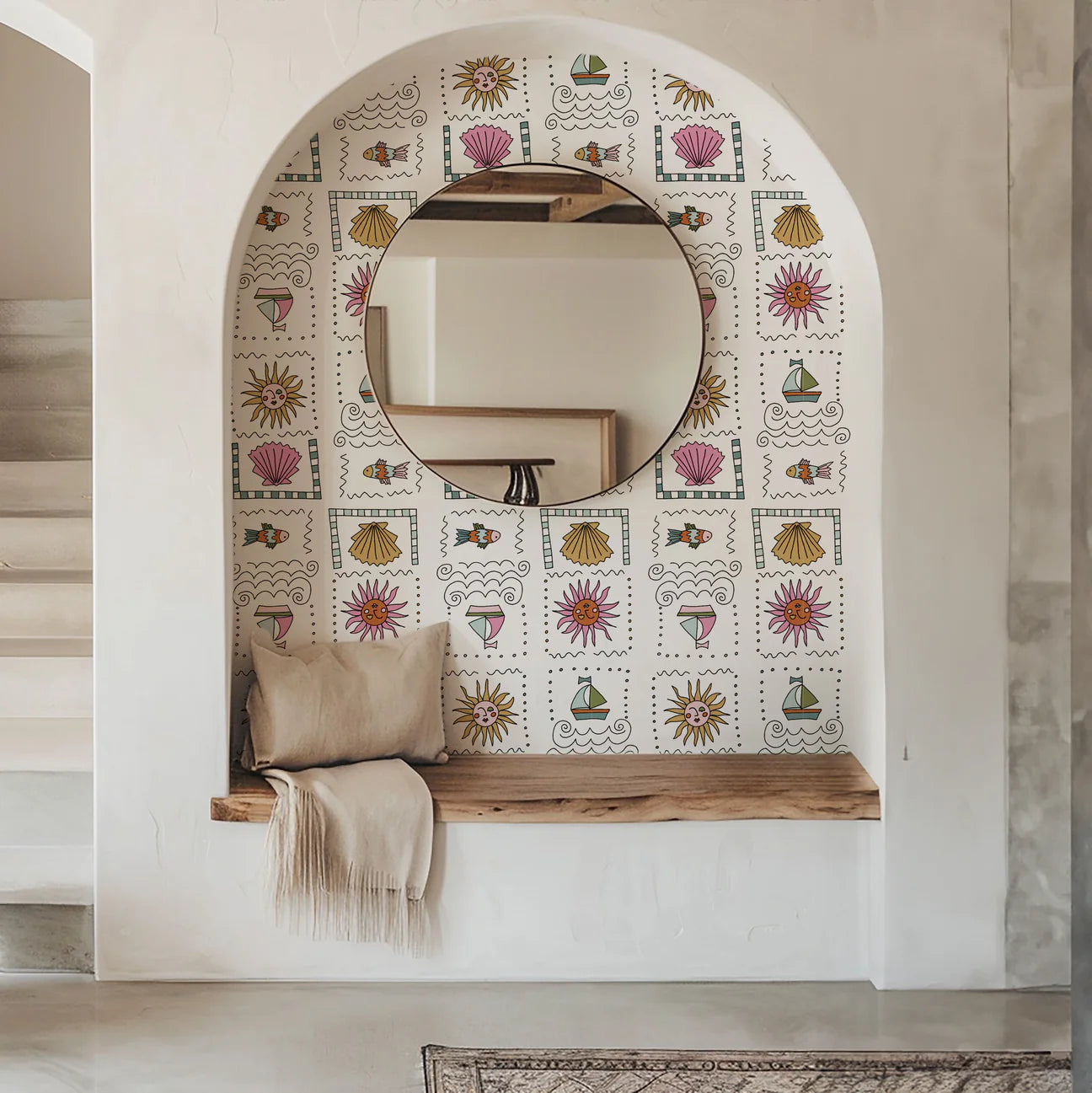 Arch Decal by Lulu Pawlik (two sizes, several designs)