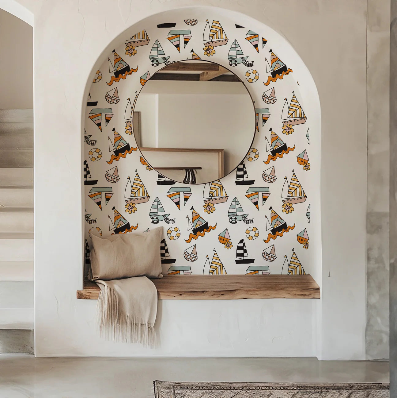 Arch Decal by Lulu Pawlik (two sizes, several designs)