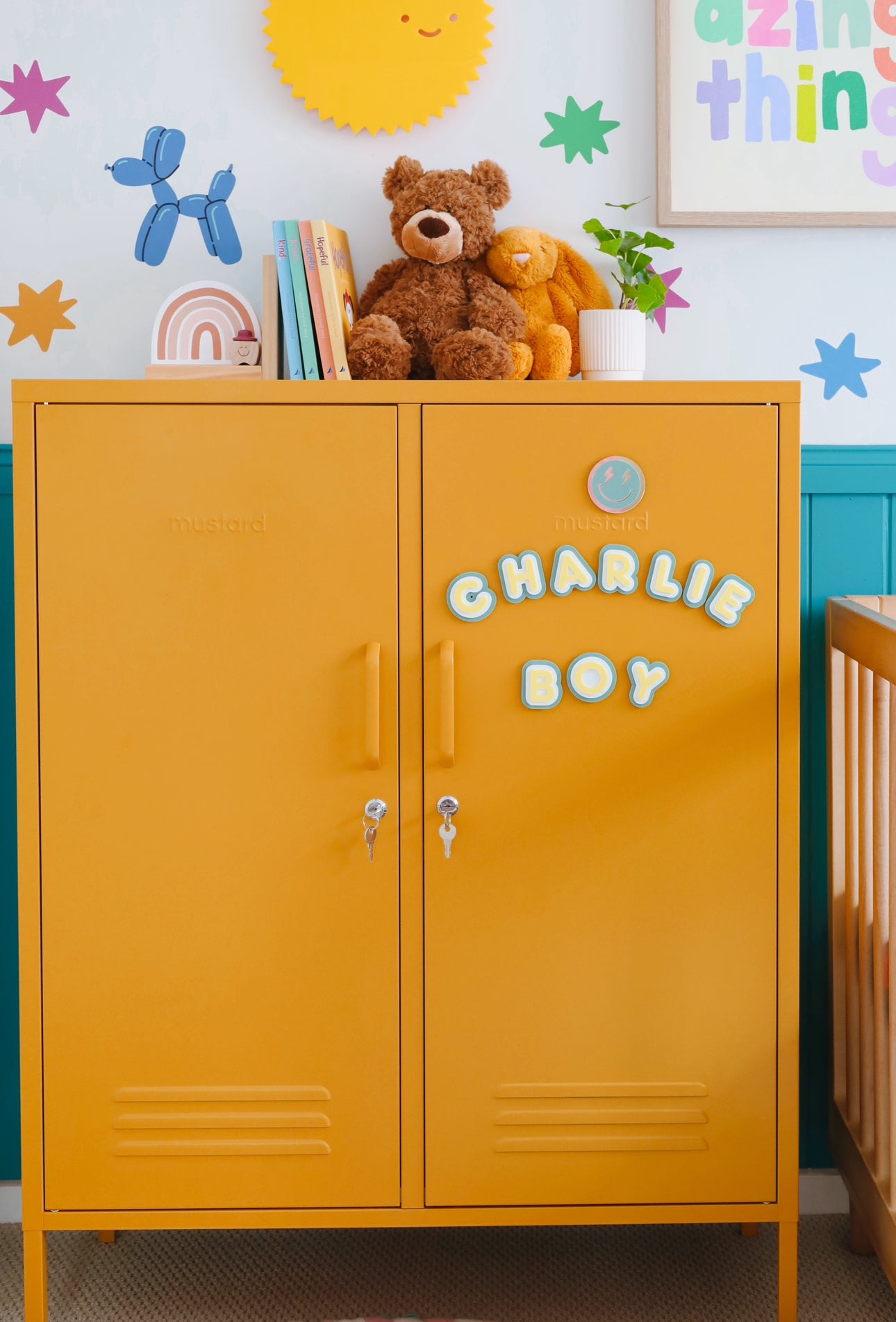 Letter Locker Magnets