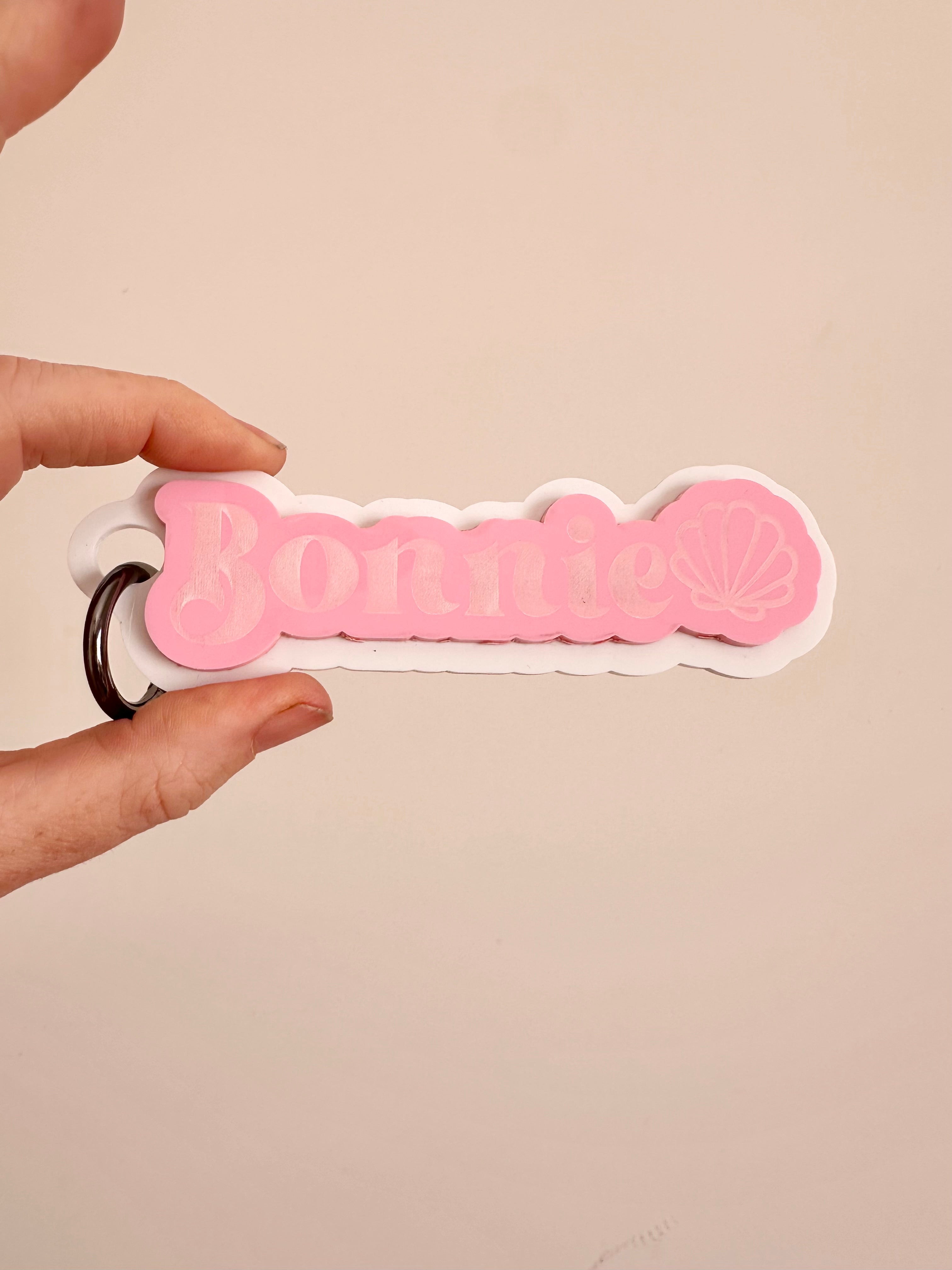 Personalised Acrylic Bag Tag