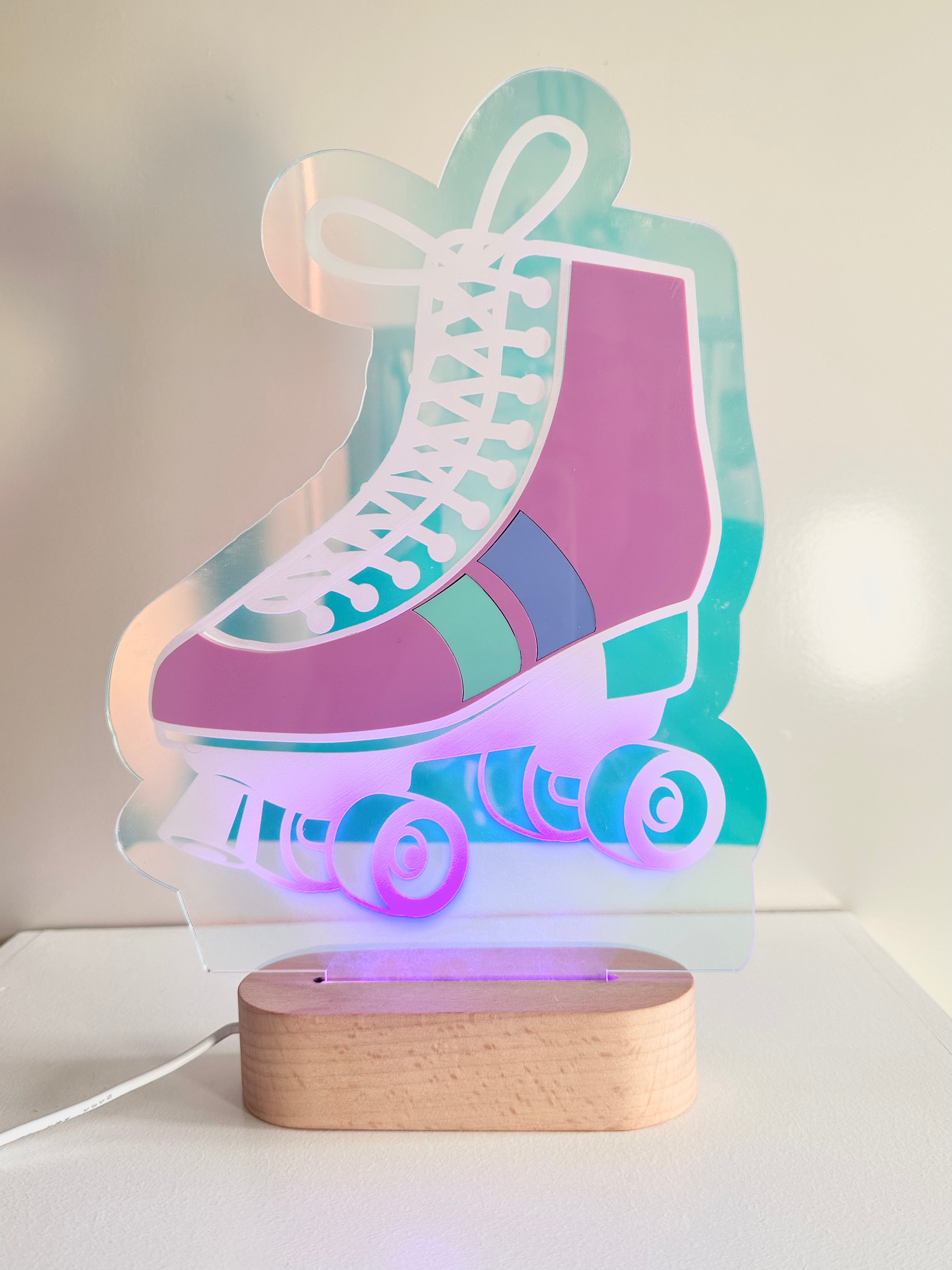 Roller Skate Colour Pop Night Light