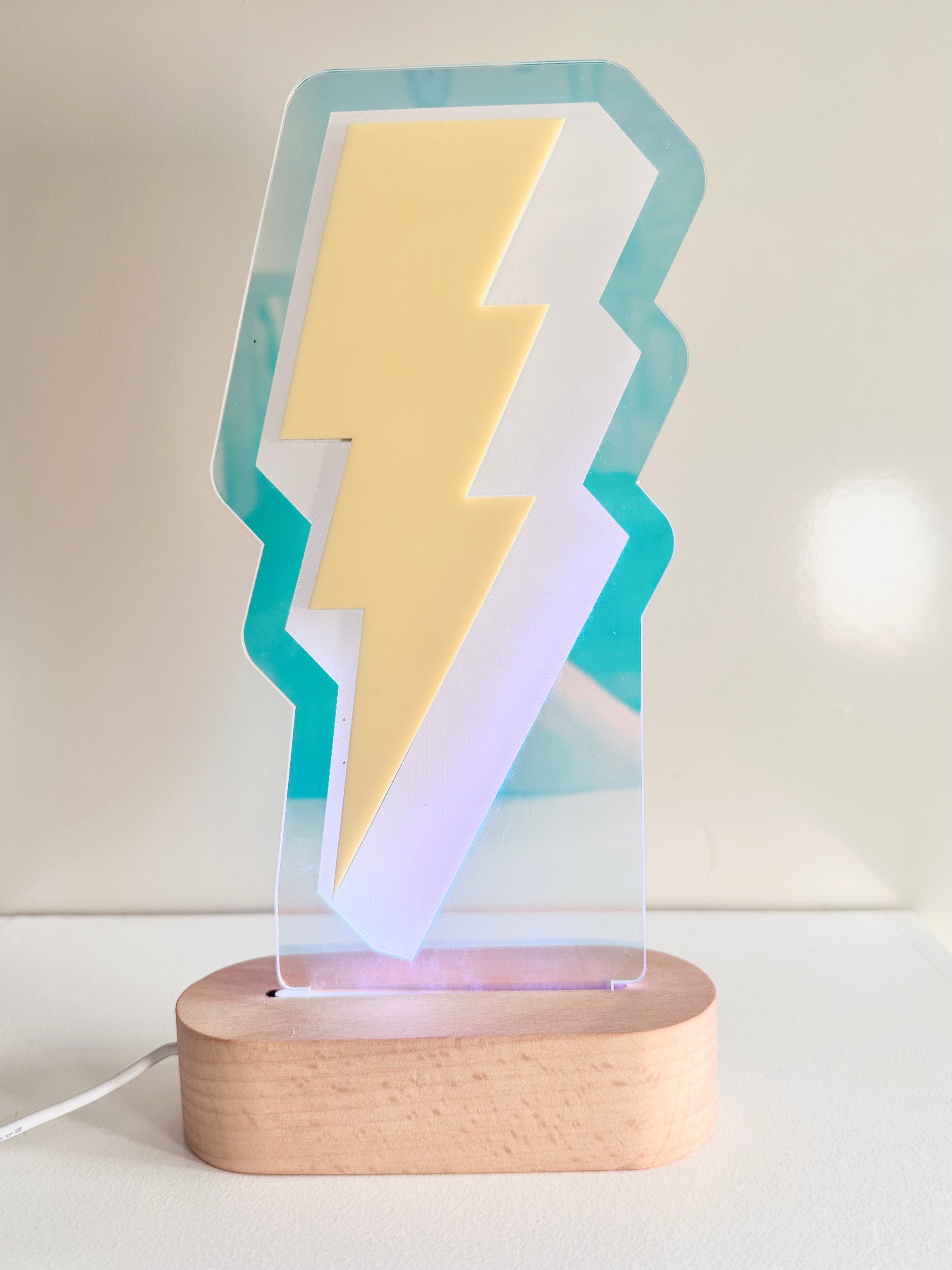 Lightning Bolt Colour Pop Night Light