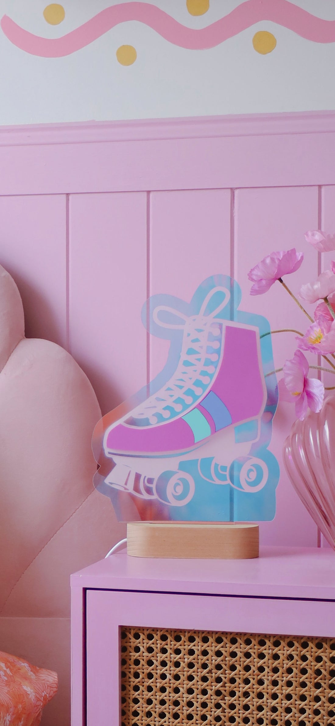 Roller Skate Colour Pop Night Light