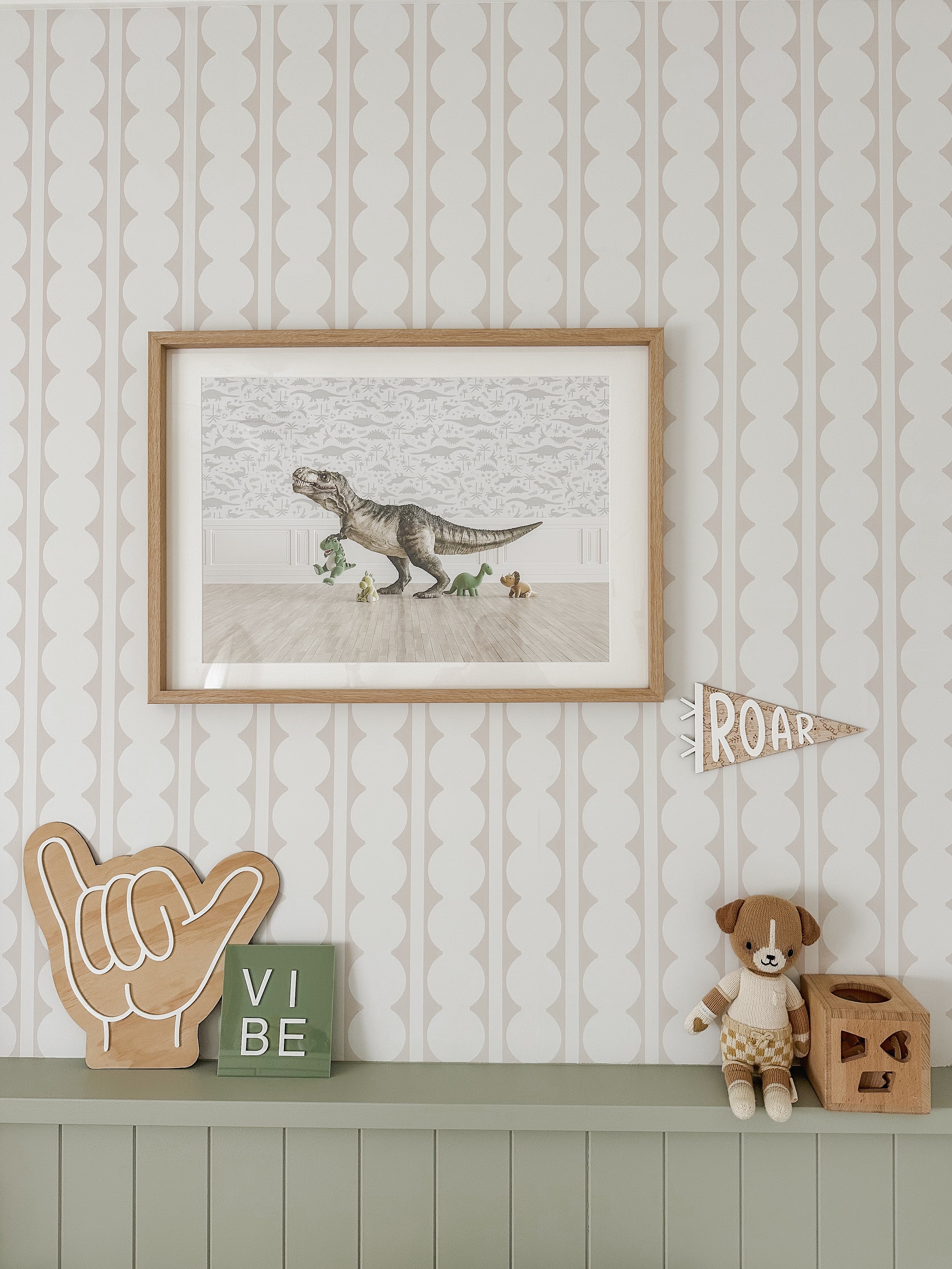 Baubles Peel & Stick Kids Wallpaper