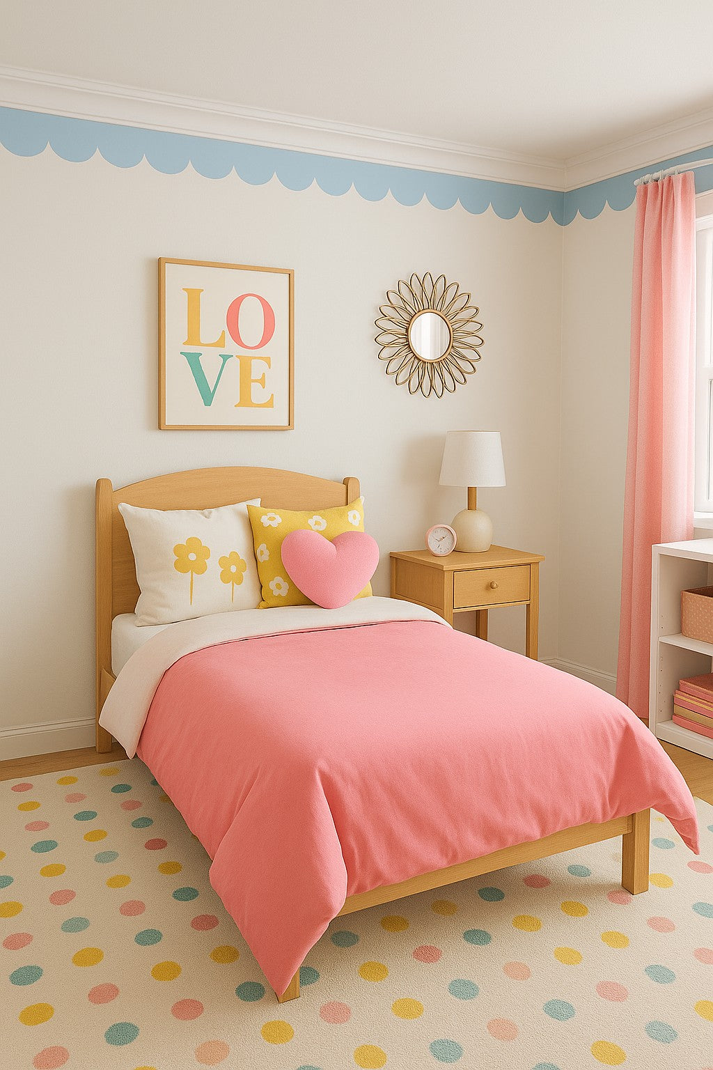 Scallop Border Decal – Custom Colour