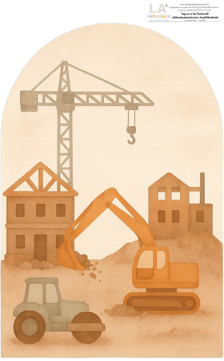 Under Construction Arch – Peel & Stick Builder Wall Decal