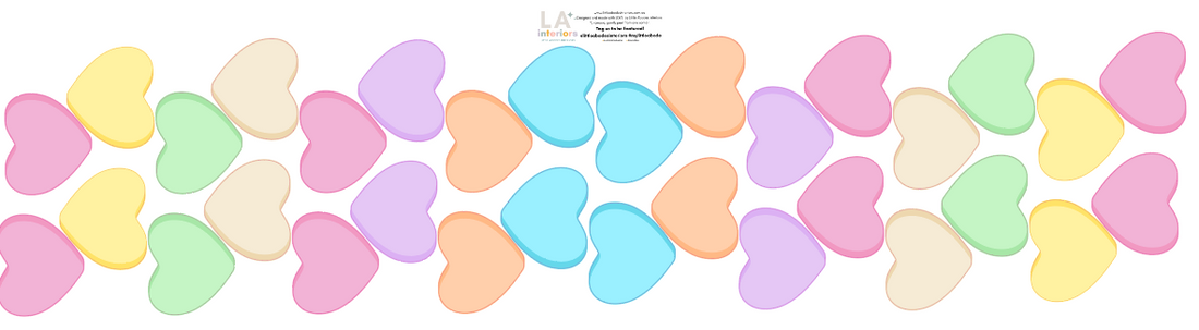 Pastel Heart Wall Decals