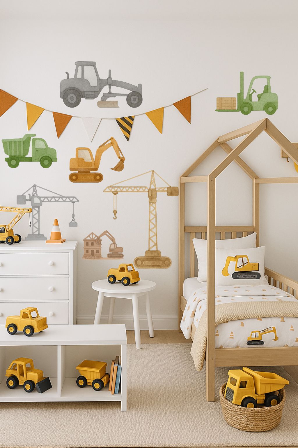 Construction Crew Wall Decals