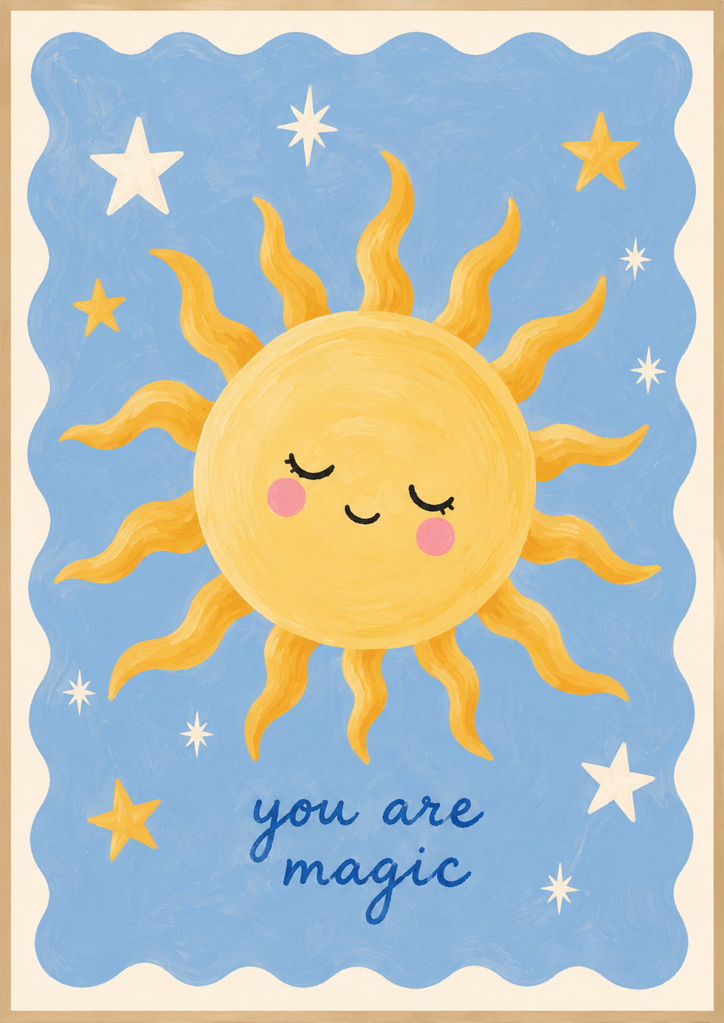 You Are Magic | Sunshine Peel & Stick Art Print