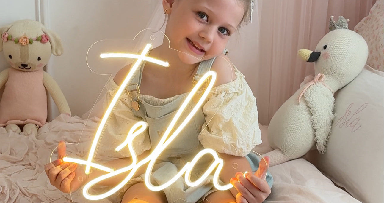 Create a Room Full of Joy and Belonging: The Ultimate Guide to Personalised Name Signs for Kids