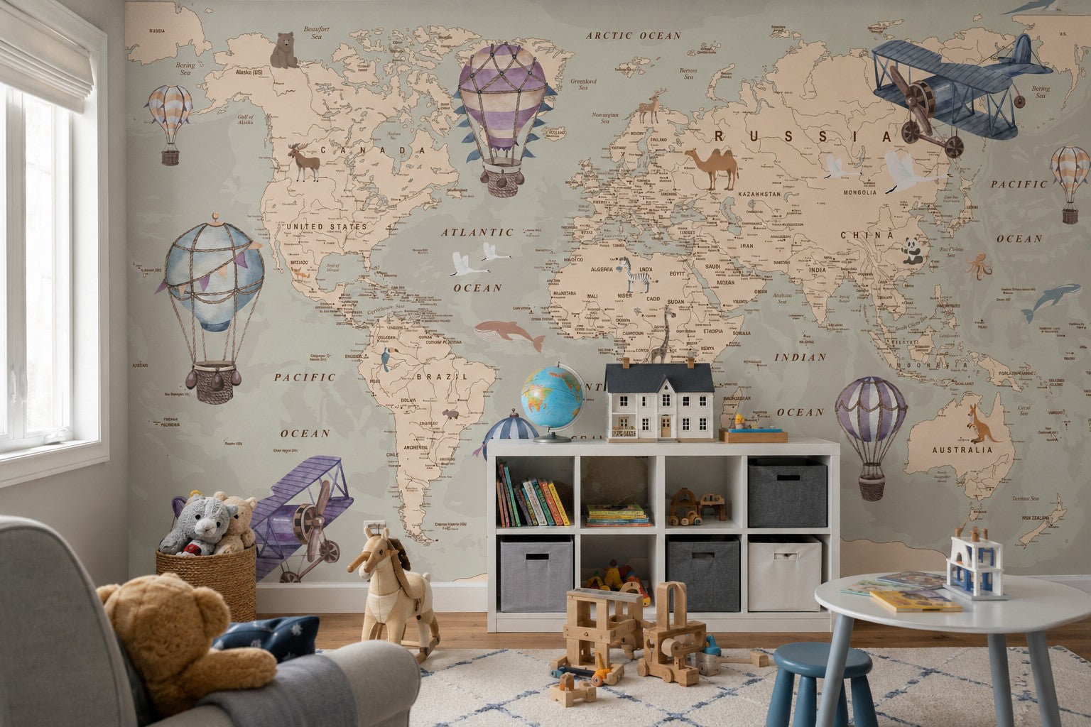 How to Measure Your Wall for Peel and Stick Wallpaper | Little Abodes Interiors