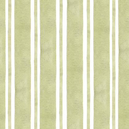 Olive Green Stripe Wallpaper for Modern Kids Rooms