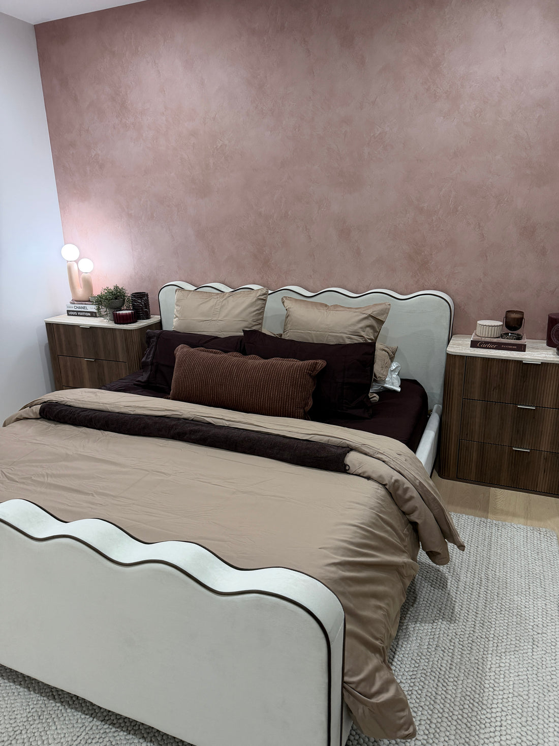 Rosé Plaster Peel &amp; Stick Wallpaper