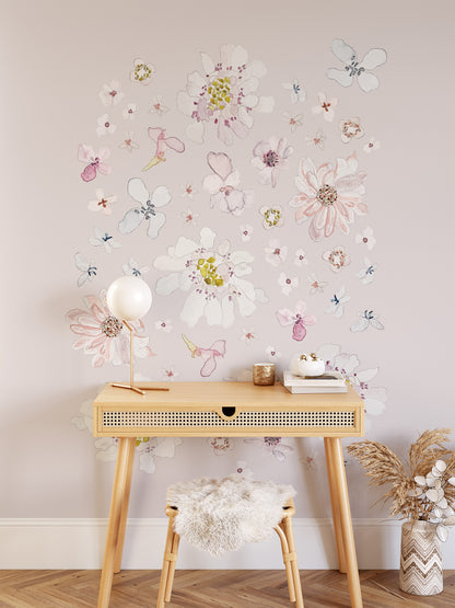 Ari Flower Wall Decals by Talia Designs