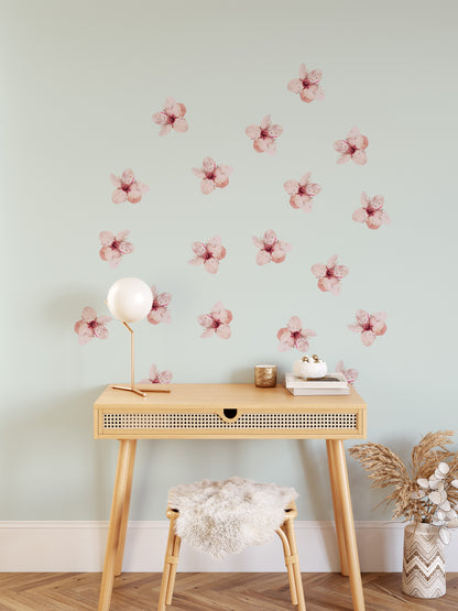 Lila Flower Wall Decals by Talia Designs