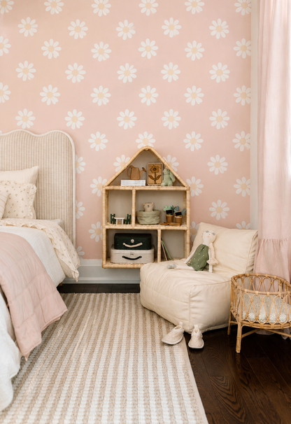 Pretty Daisy Peel &amp; Stick Kids Wallpaper