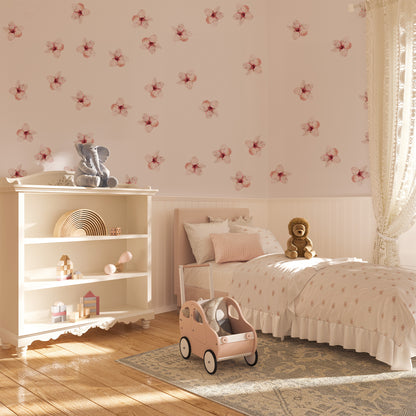 Lila Flower Wall Decals by Talia Designs