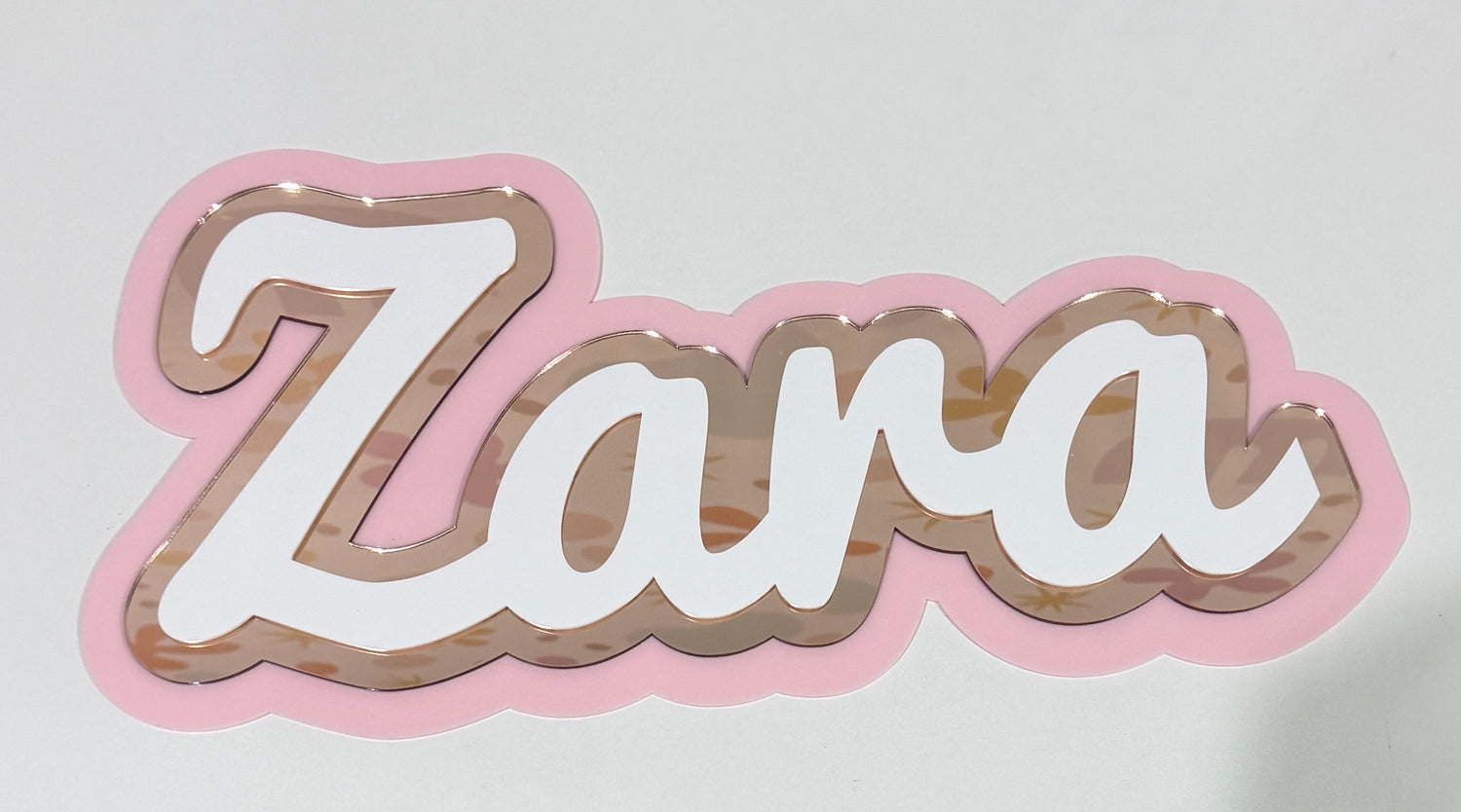 Layered Name Sign – Personalised Kids&