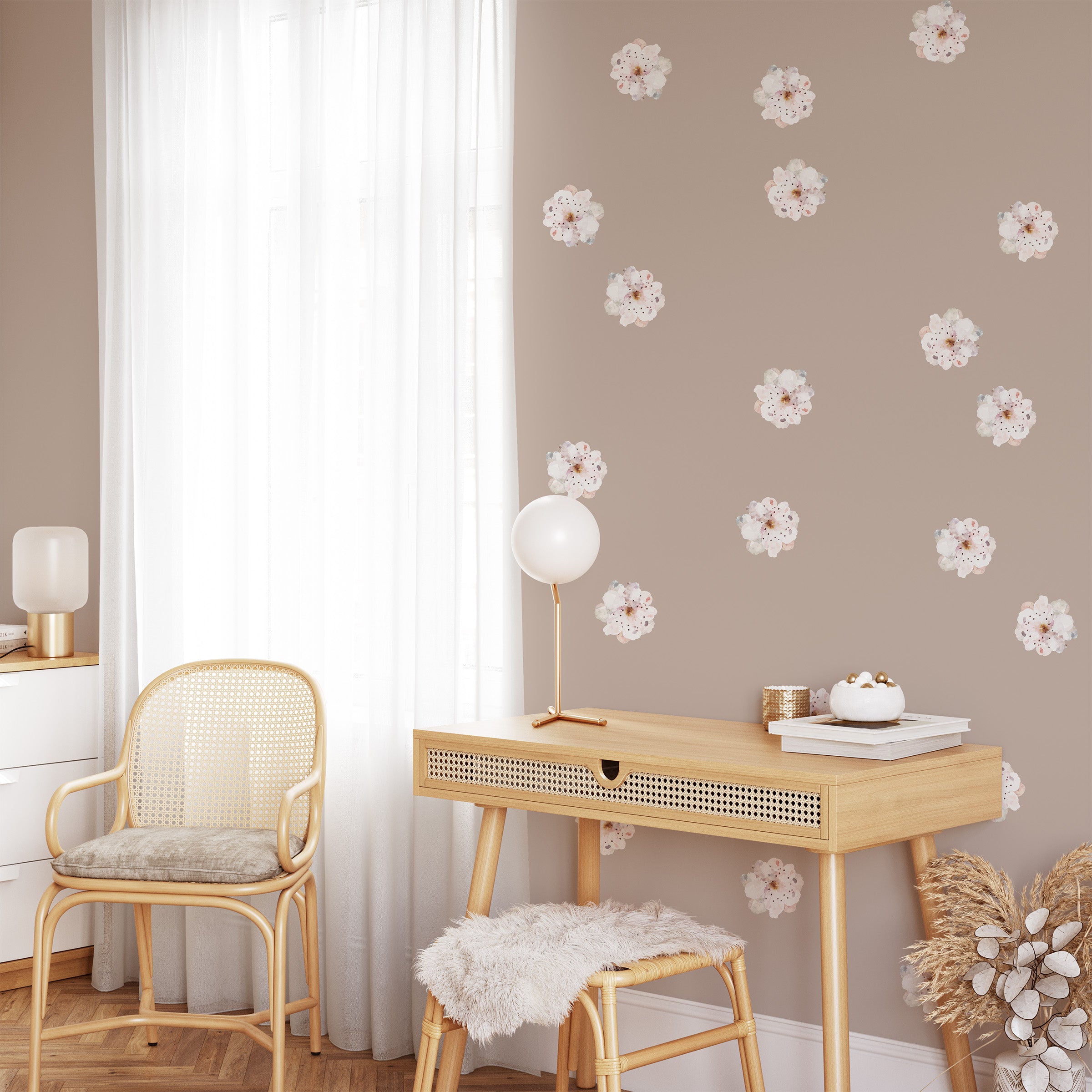 Amryn Flower Wall Decals by Talia Designs