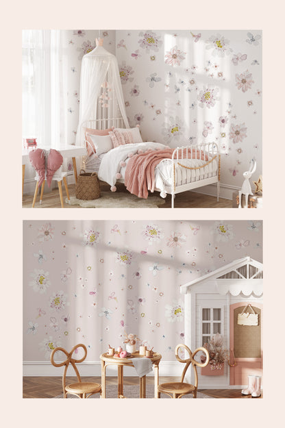 Ari Flower Wall Decals by Talia Designs