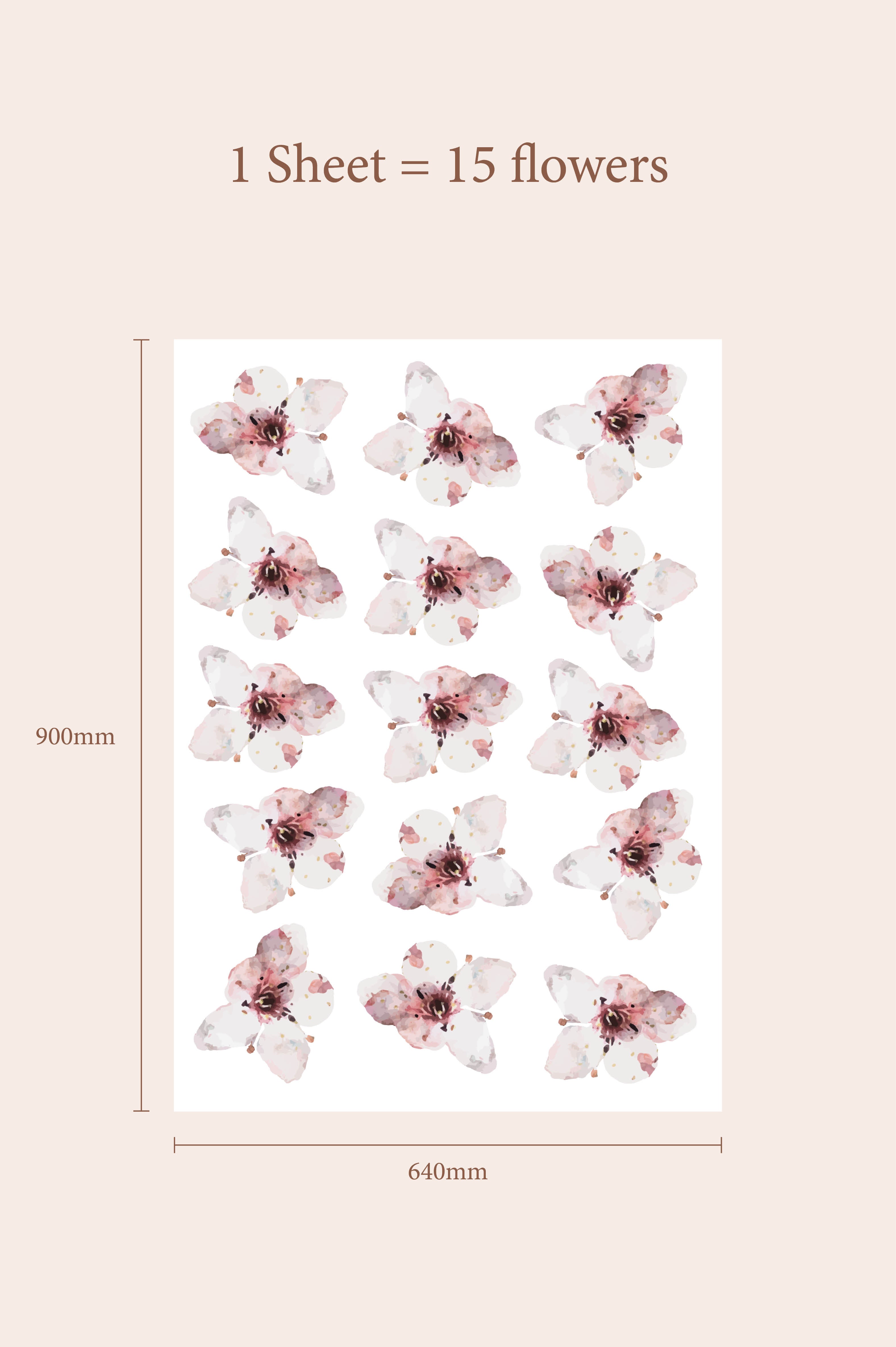 Ashlynn Flower Wall Decals by Talia Designs