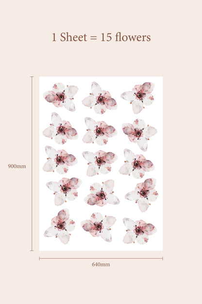 Ashlynn Flower Wall Decals by Talia Designs