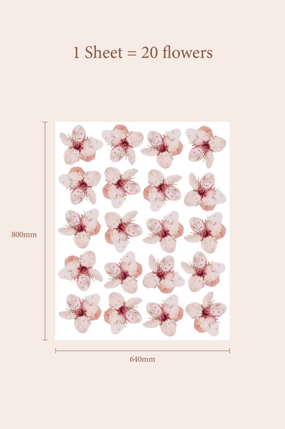 Lila Flower Wall Decals by Talia Designs