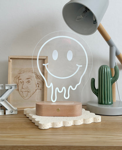 Melting Smile Night Light – Modern LED Lamp