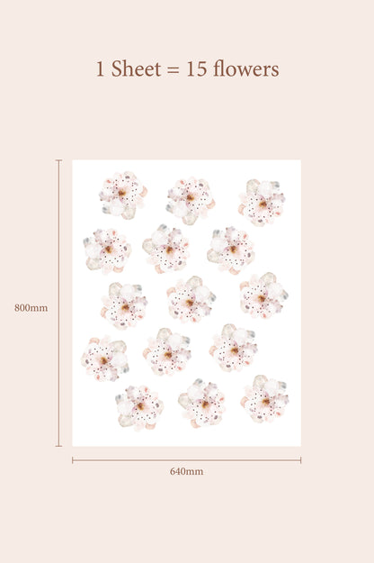 Amryn Flower Wall Decals by Talia Designs