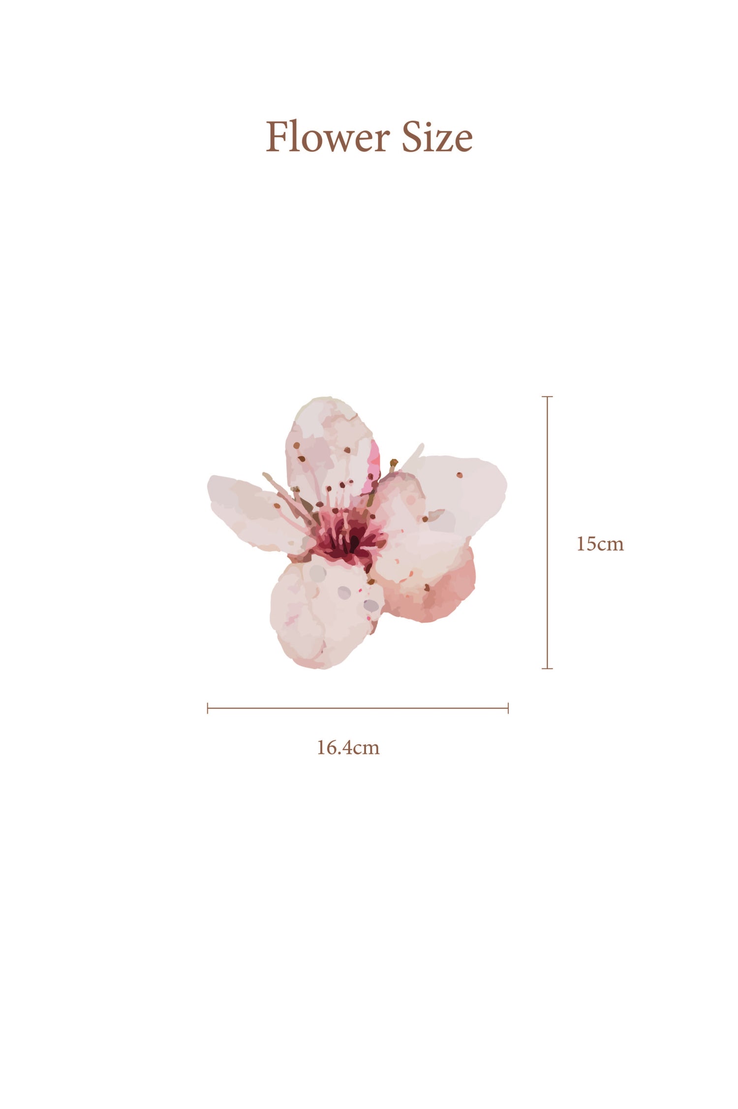Lila Flower Wall Decals by Talia Designs