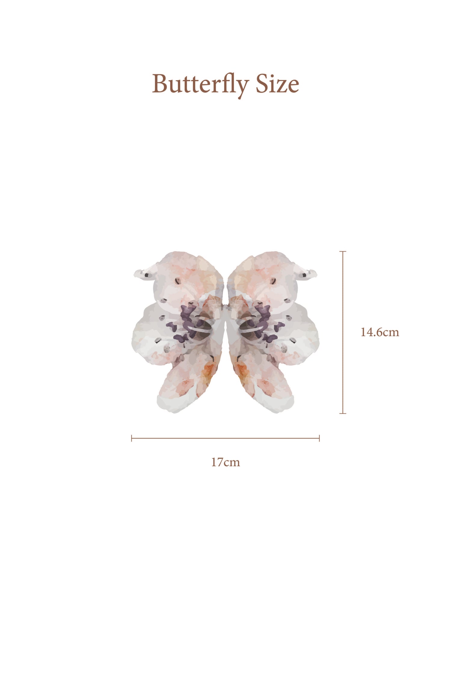 Amber Butterfly Wall Decals by Talia Designs