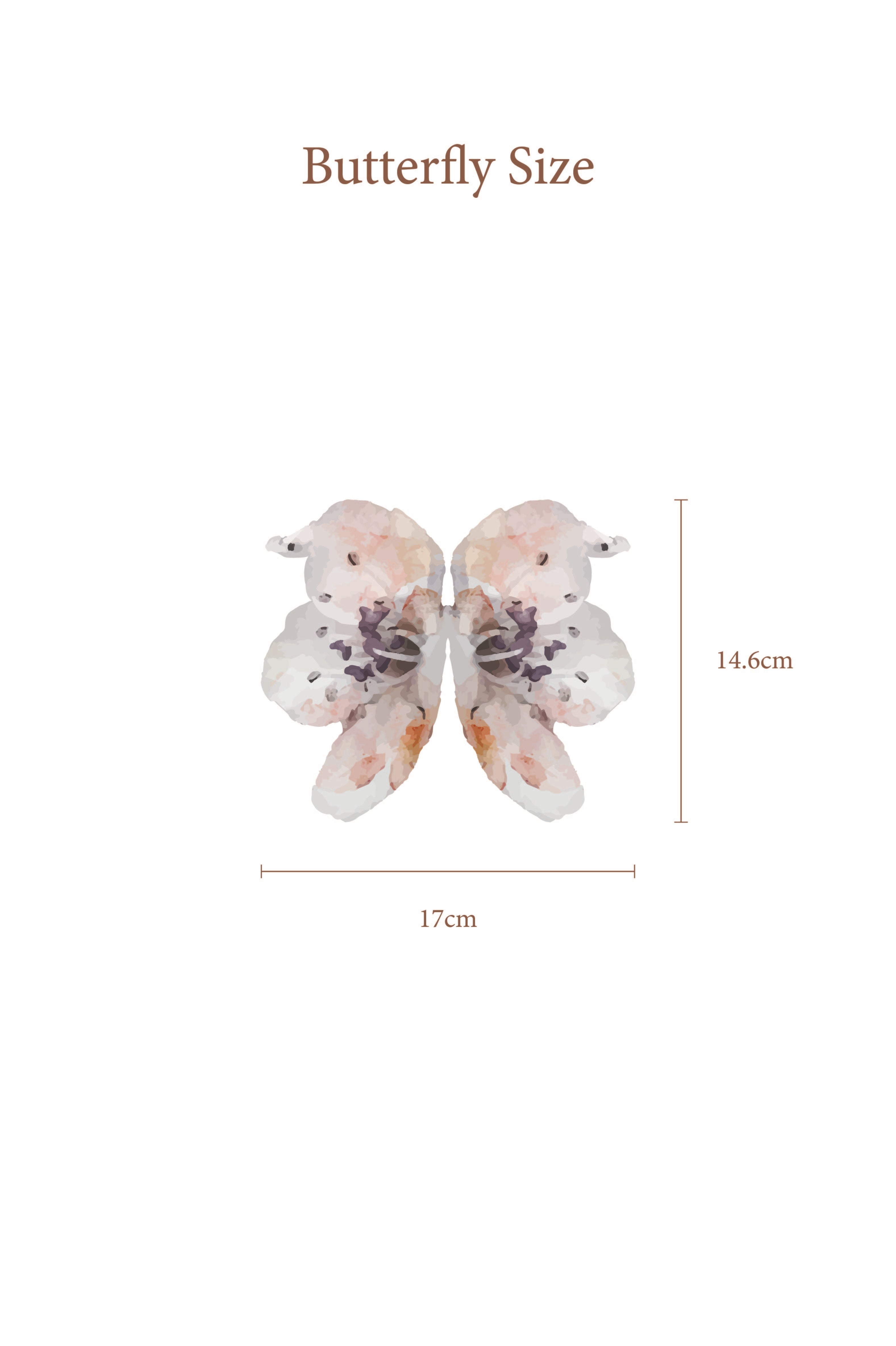 Amber Butterfly Wall Decals by Talia Designs