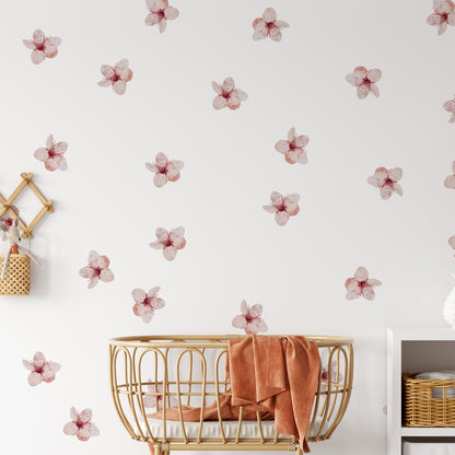 Lila Flower Wall Decals by Talia Designs