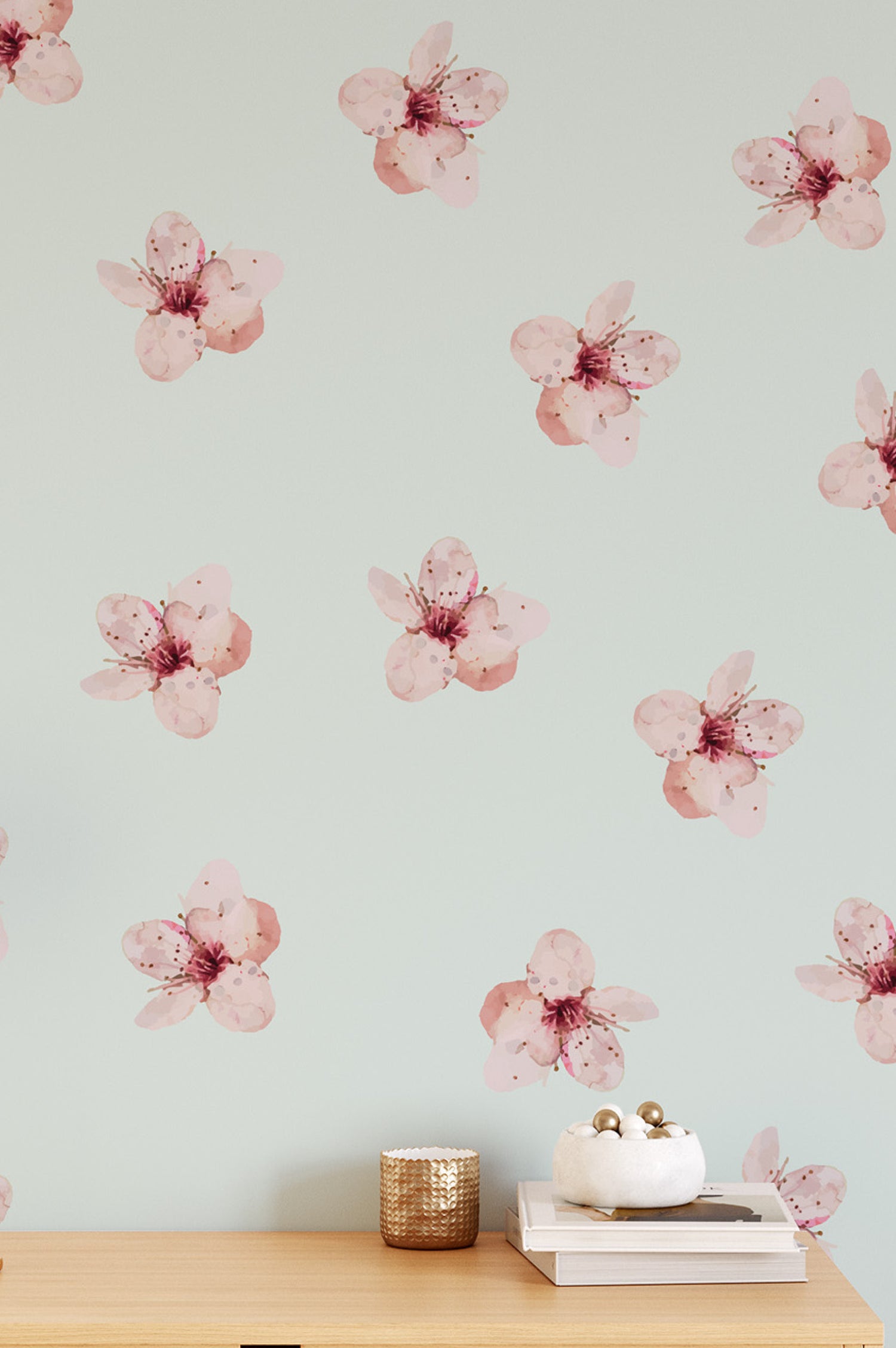 Lila Flower Wall Decals by Talia Designs