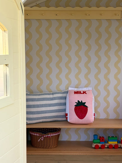 Wiggle Stripe Peel &amp; Stick Kids Wallpaper