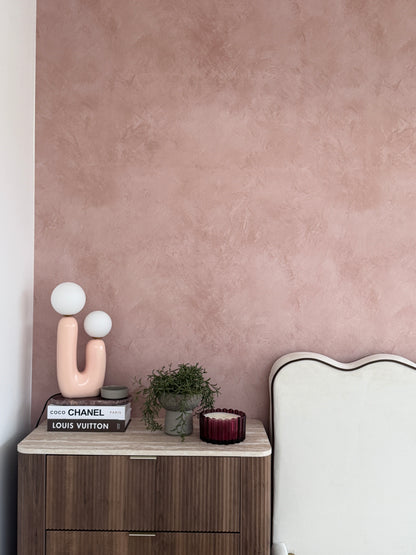 Rosé Plaster Peel &amp; Stick Wallpaper