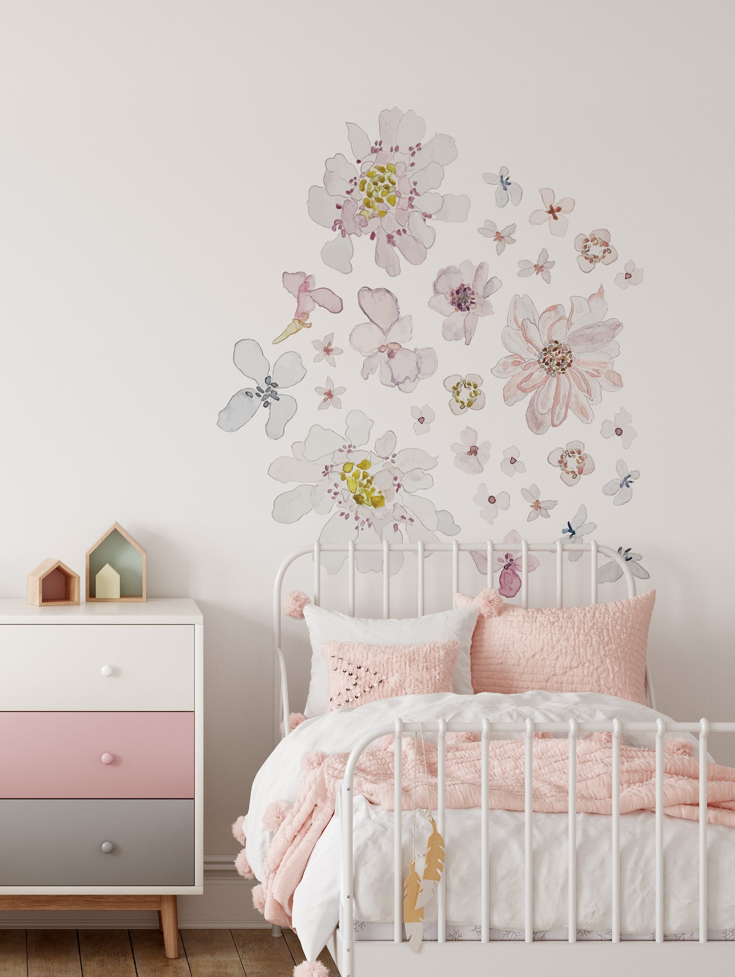 Ari Flower Wall Decals by Talia Designs