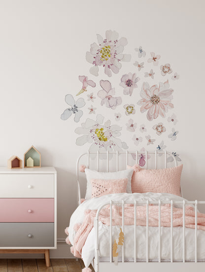 Ari Flower Wall Decals by Talia Designs