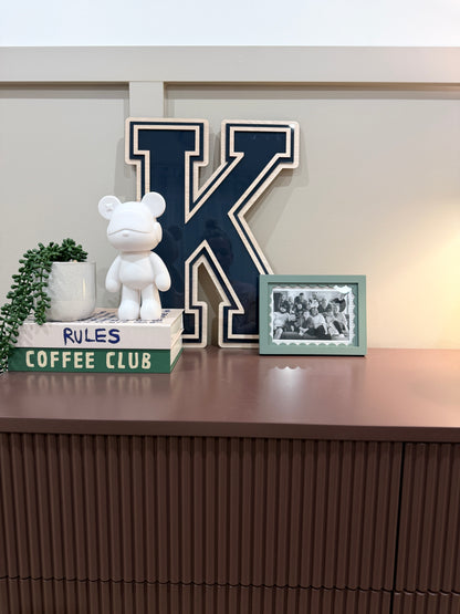 The Varsity Letter | Personalised Layered Initial