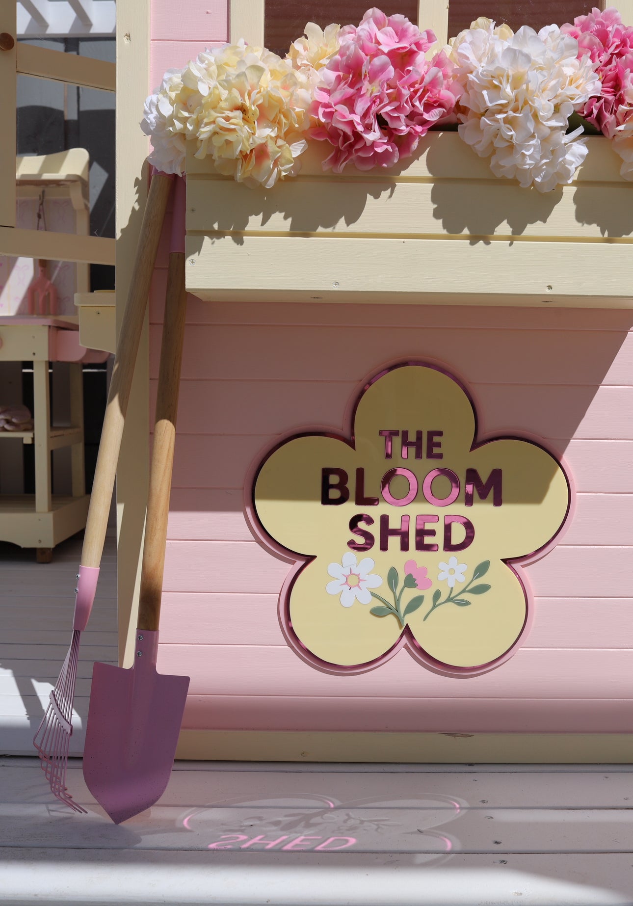 The Bloom Shed Cubby Sign